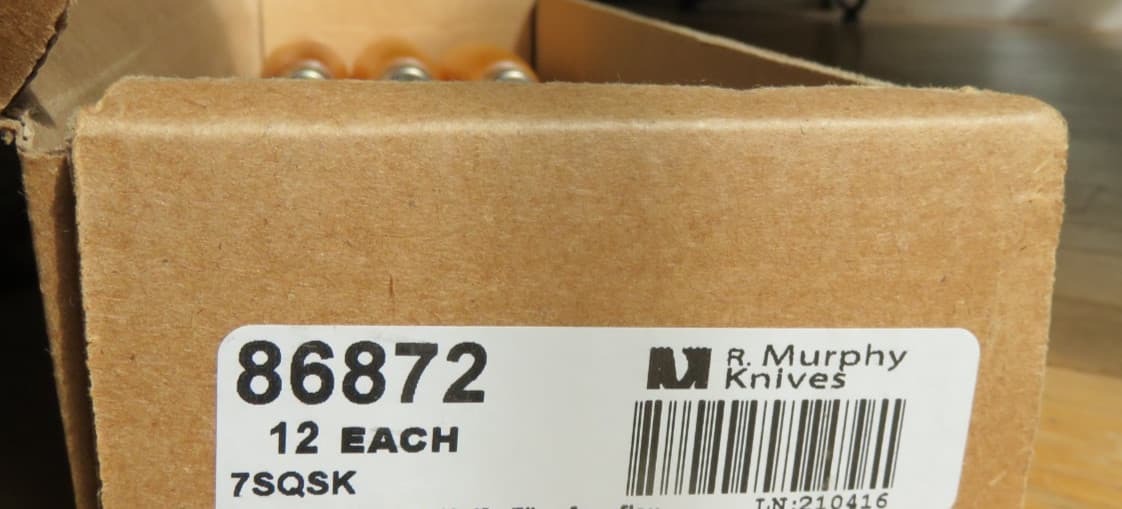 Square Point Knife 7"x1"NEW very sharp 4 Rubber, Insulation, Carpet, Leather USA 3