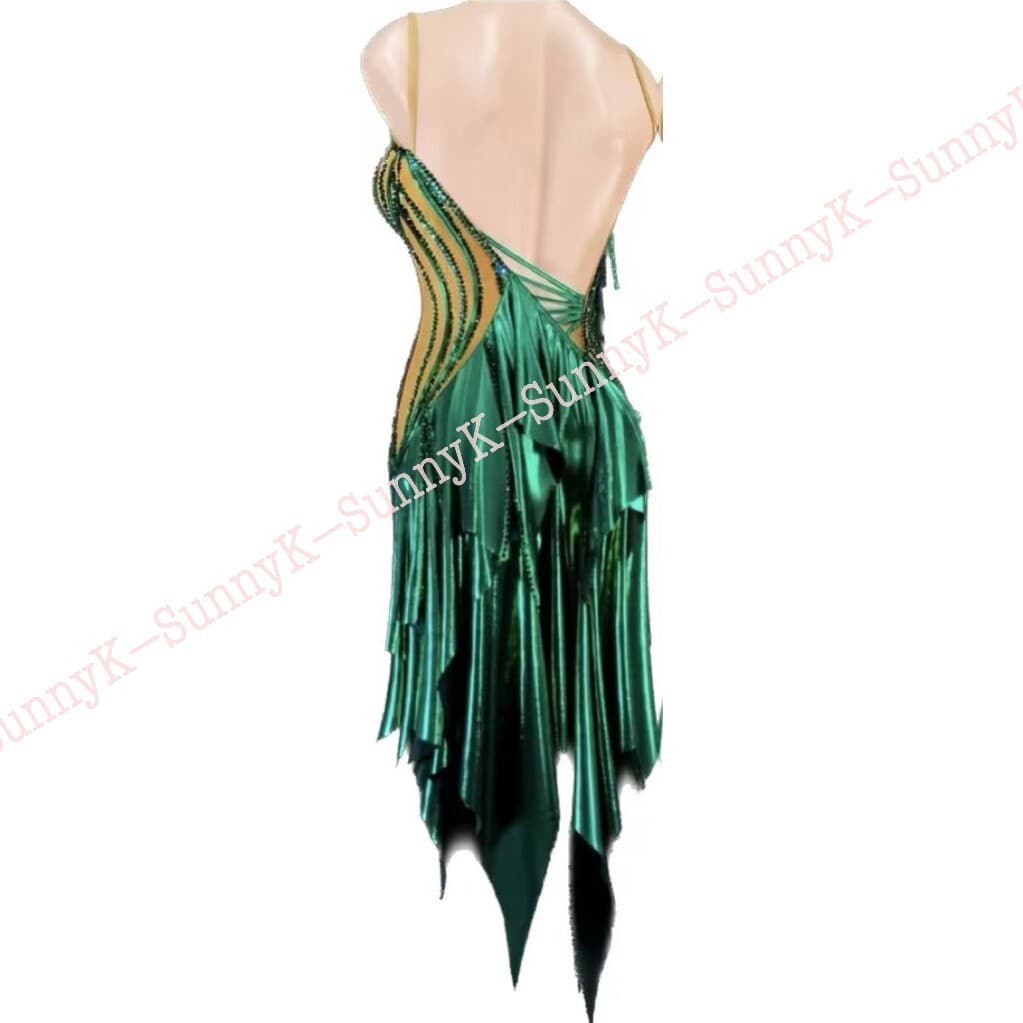 SunnyK Handmade Samba Ballroom Swing Salsa Rumba Latin Dance Dress RHYTHM 2
