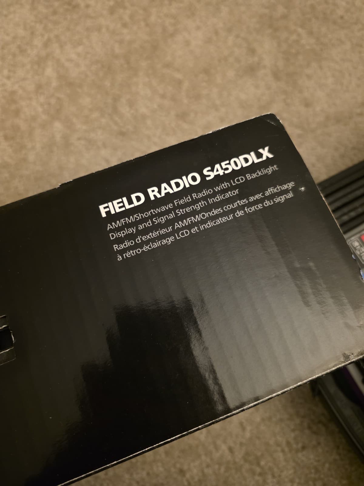 Grundig S450DLX Field Radio AM/FM/SW with box and power supply 4