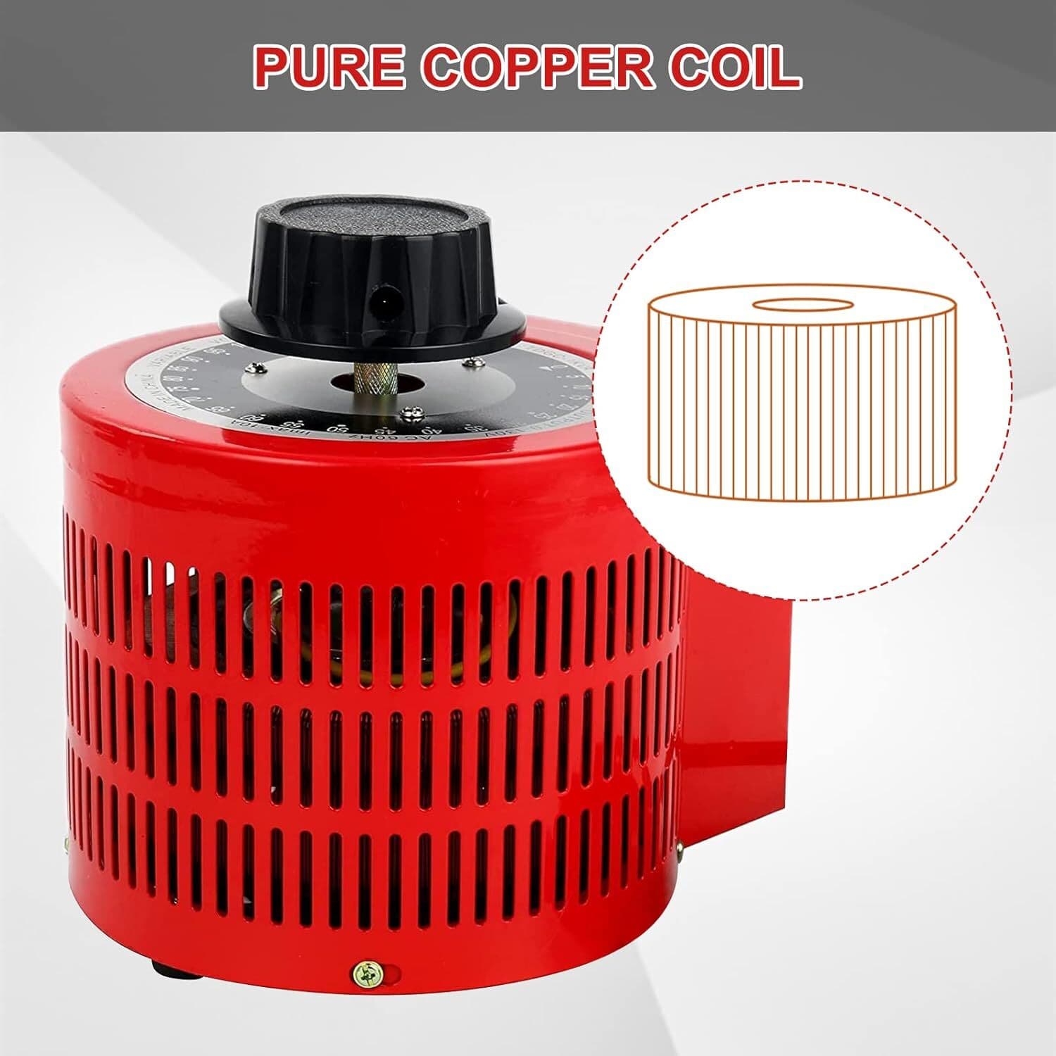 3Amp Variable Voltage Transformer 300VA 0-130V Automatic Voltage Converter 3