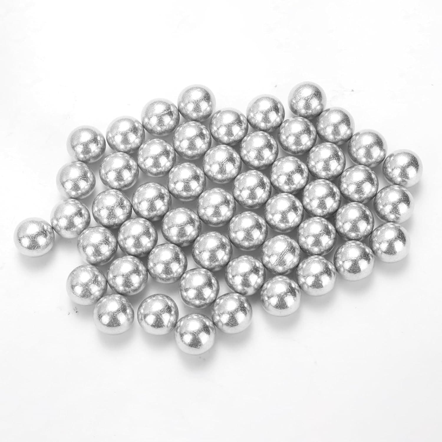 100 Pcs 43 Cal Aluminum Balls for Self Defense and Target Practice, Solid Hard . 3