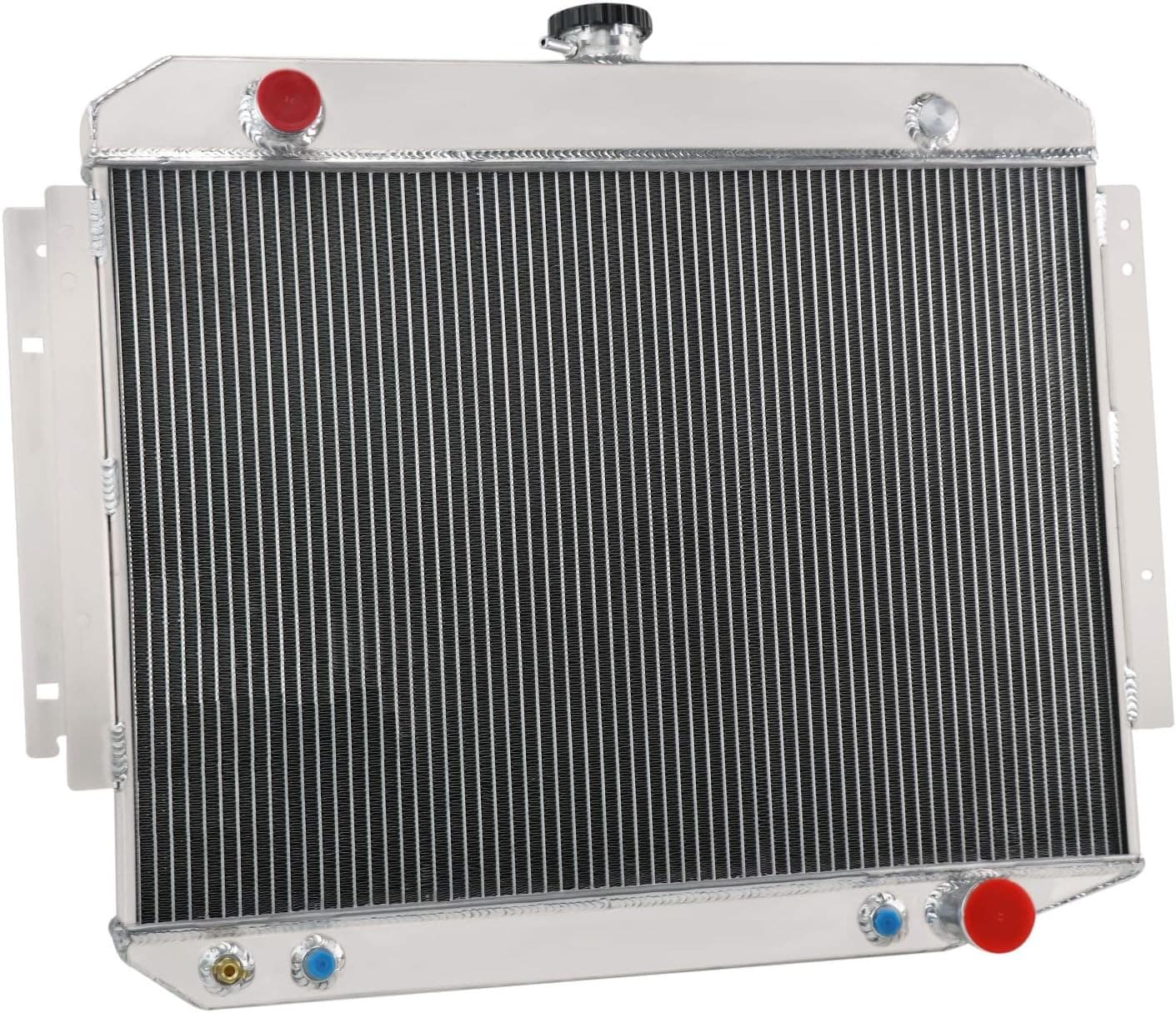 3 Row Aluminum Radiator Compatibe with 1971-1978 Dodge D100 D150 3