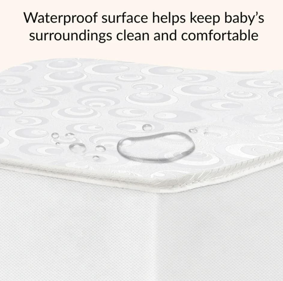 Dream on Me, 2-In-1 Breathable Foam Two-Sided 3" Mini/Portable Crib Mattress 4