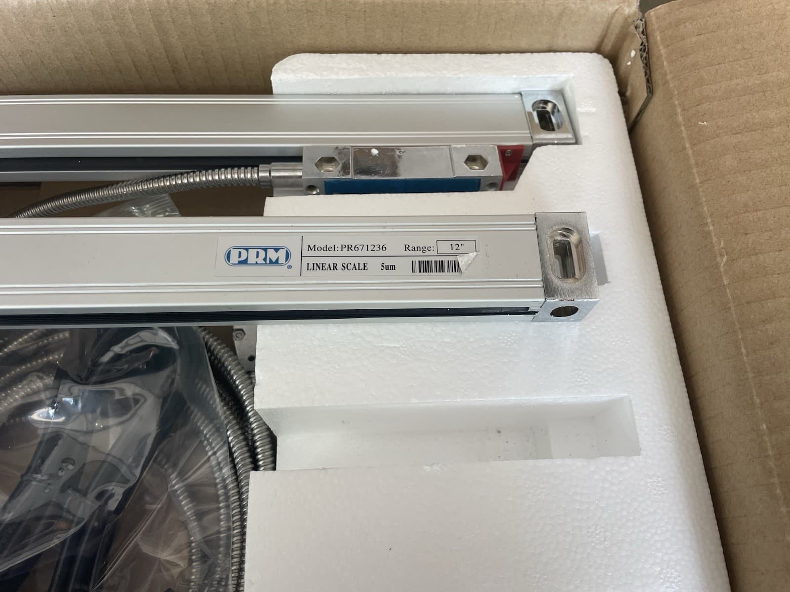 DRO, Digital Readout Kit 2 axis PRM for Manual lathe 3