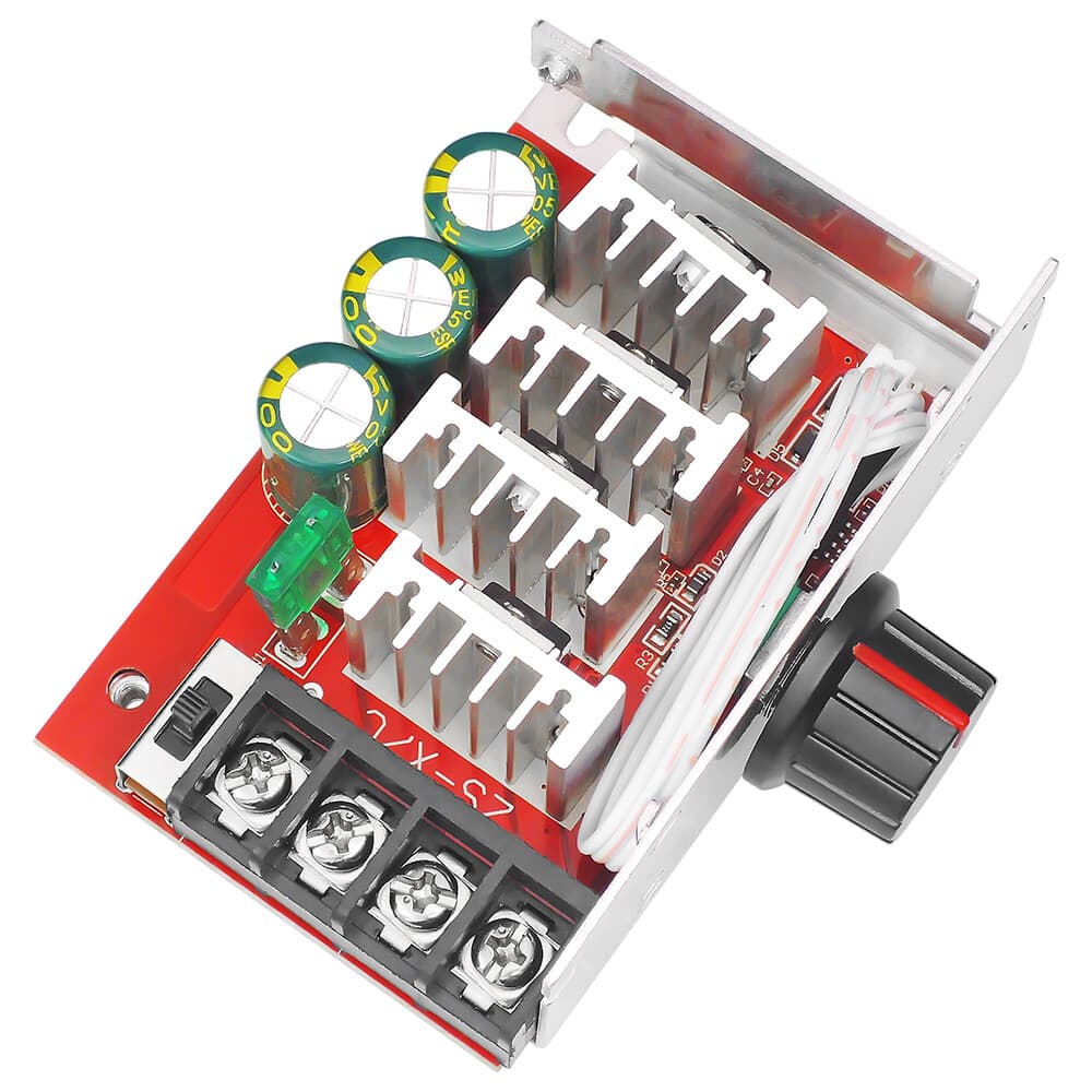 DC 7-70V 30A PWM HHO RC Brush Motor Speed Controller Power Wheel Dimmer 12V 24V  6