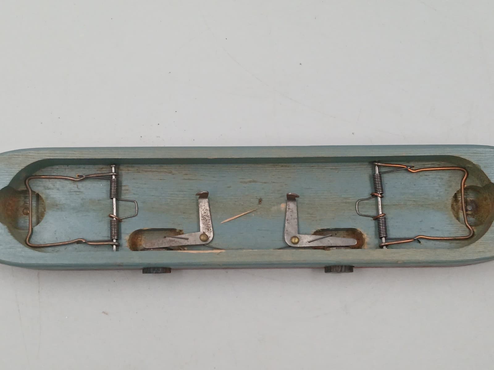 Vintage Wallace Task Force Submarine & Exploding Aircraft Carrier Wooden Toy Set 4