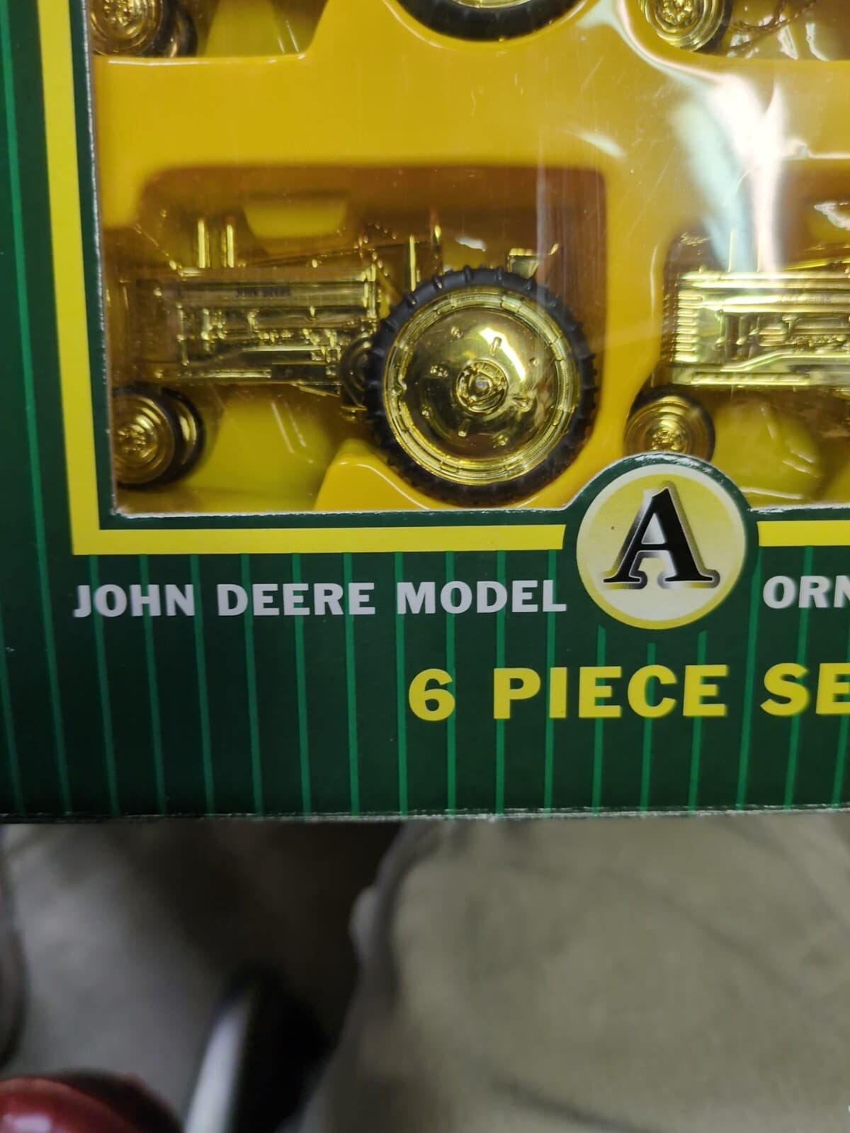 John Deere MODEL-A Gold Special Edition 6-Piece Ornament Set  5