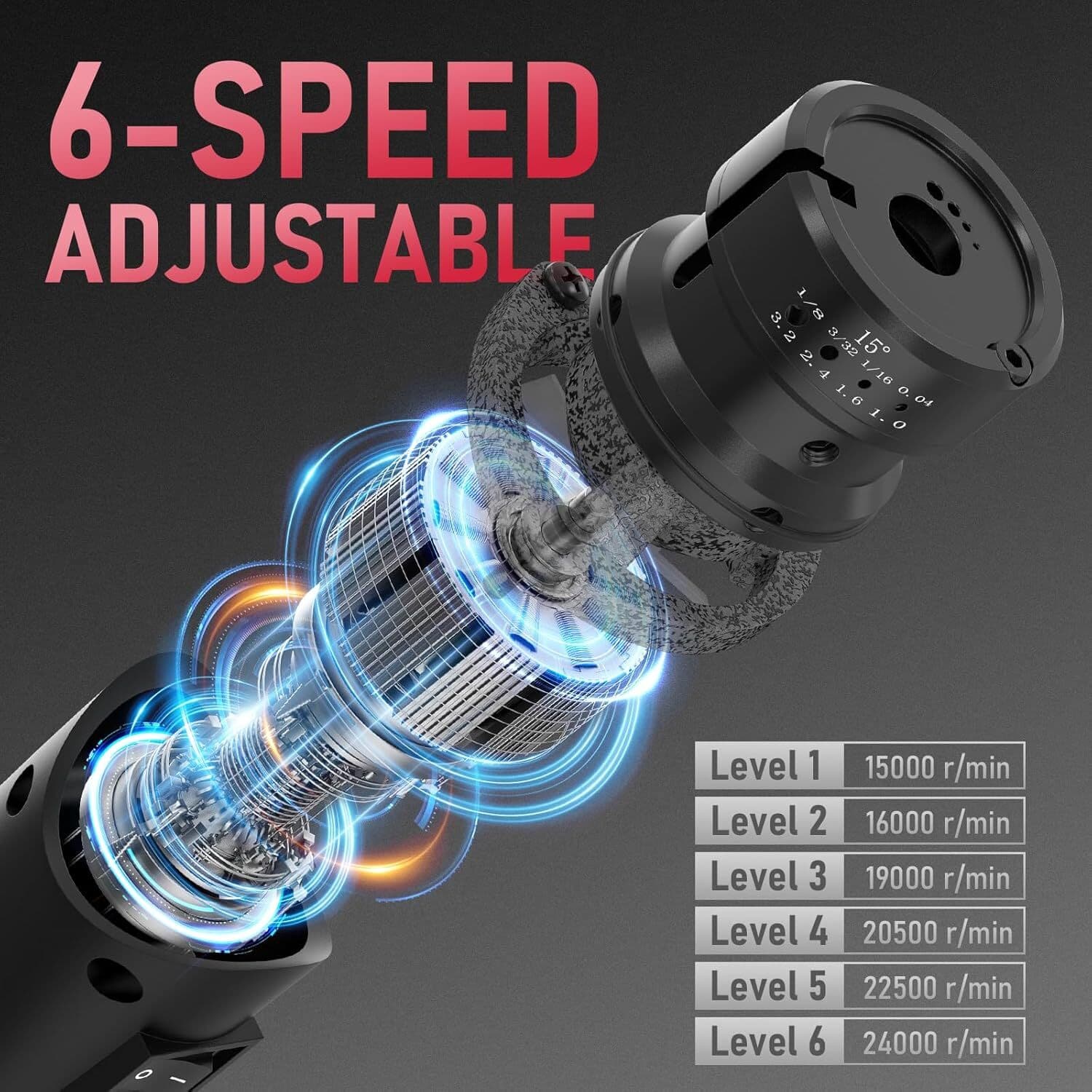 YESWELDER Tungsten Electrode Sharpener Grinder For TIG welding, Handheld Electr 4