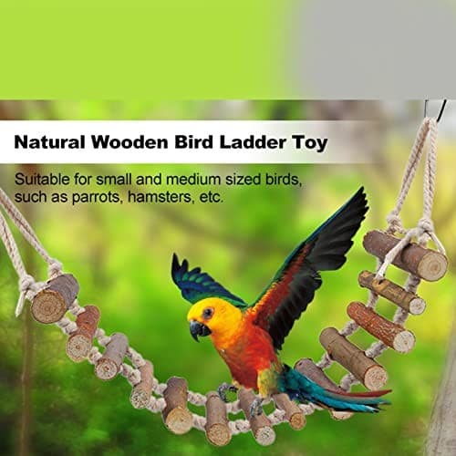 Bird Cage Accessories, Parakeet Cage Accessories, Bird Hammock, Chewing  3