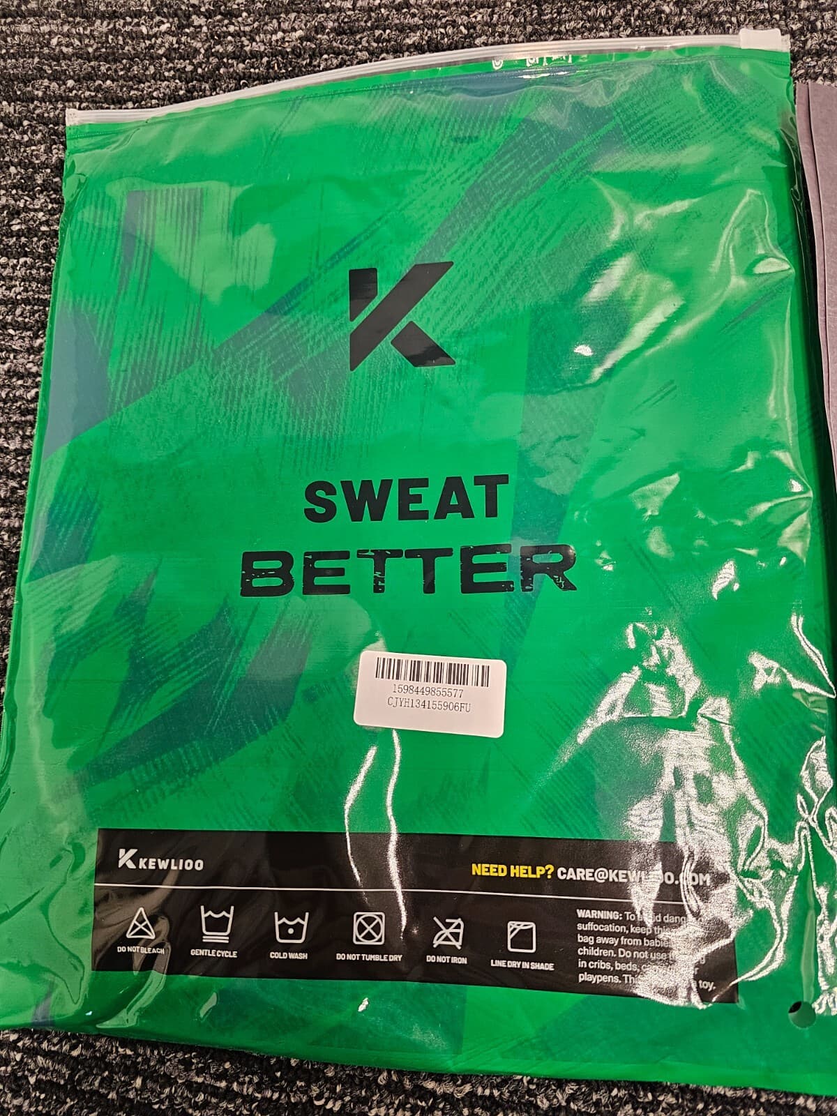 Kewlioo Men's Sauna Suit Shirt Heat Trapping Sweat Compression Black 3XL 4