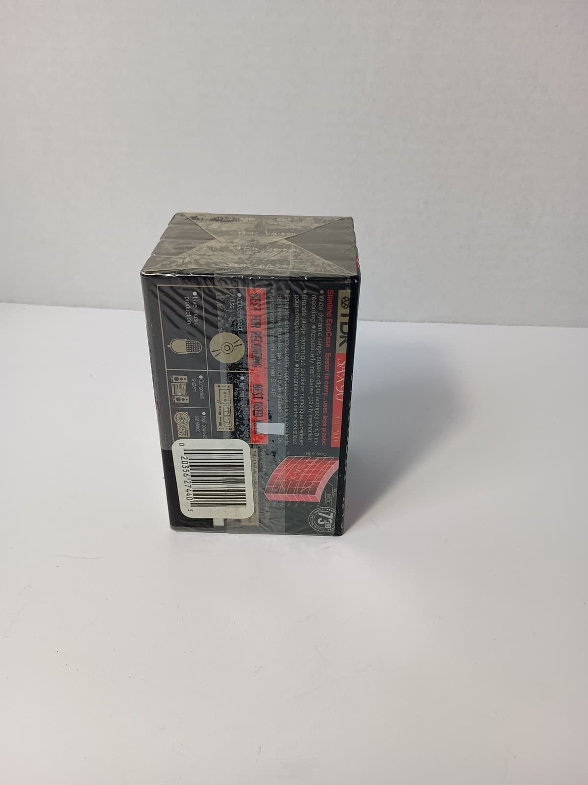 TDK SA-X 100 High Position Bias IEC II Type II Lot of 4 New Sealed Japan 5