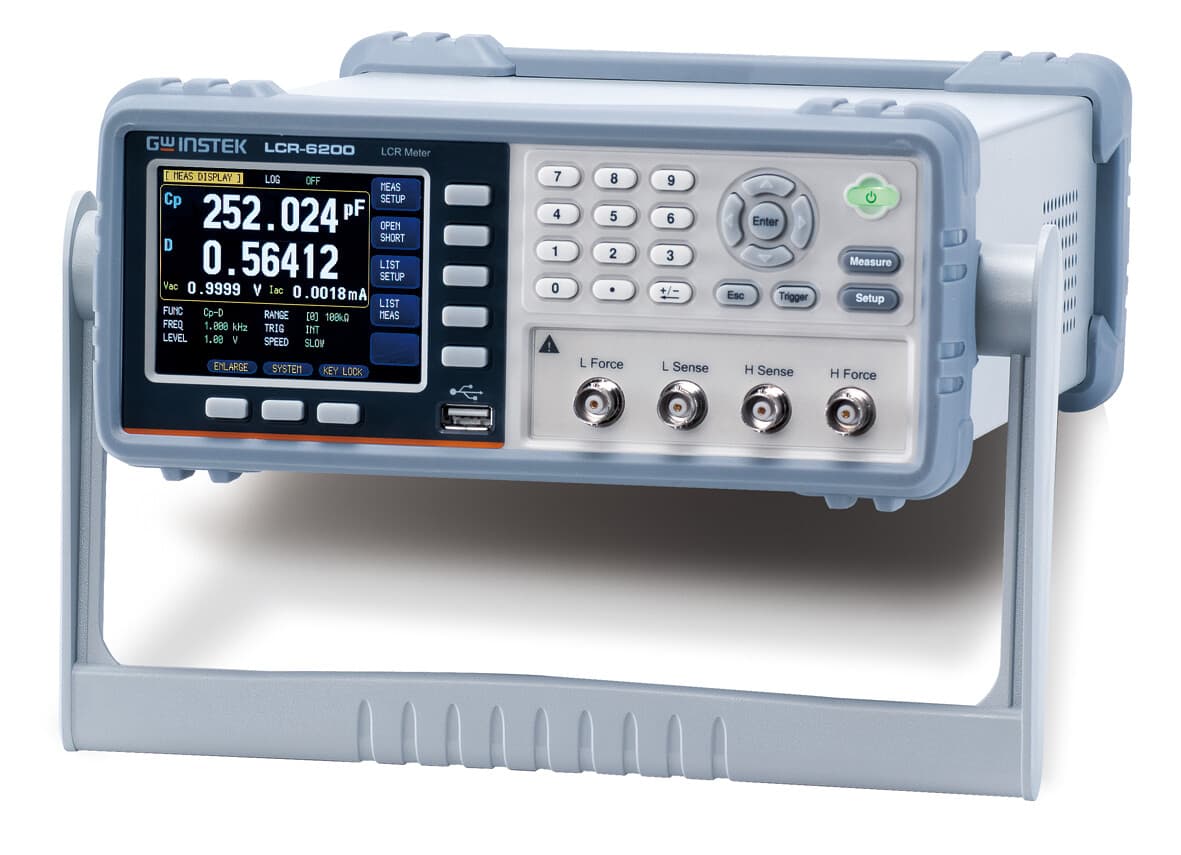 GW Instek LCR-6100 Precision LCR Meter 10Hz to 100kHz LRC Meter 0.05% Accuracy