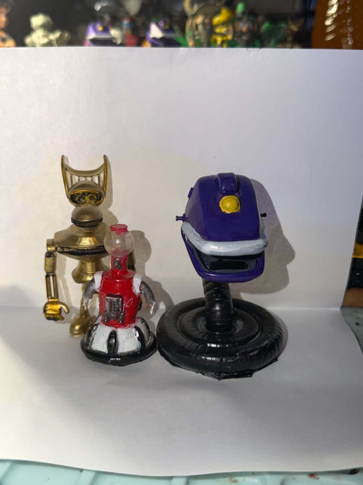 Mystery Science Theater 3000 MST3K Custom CROW T. ROBOT Tom Servo Gypsy  FIGUREs 3