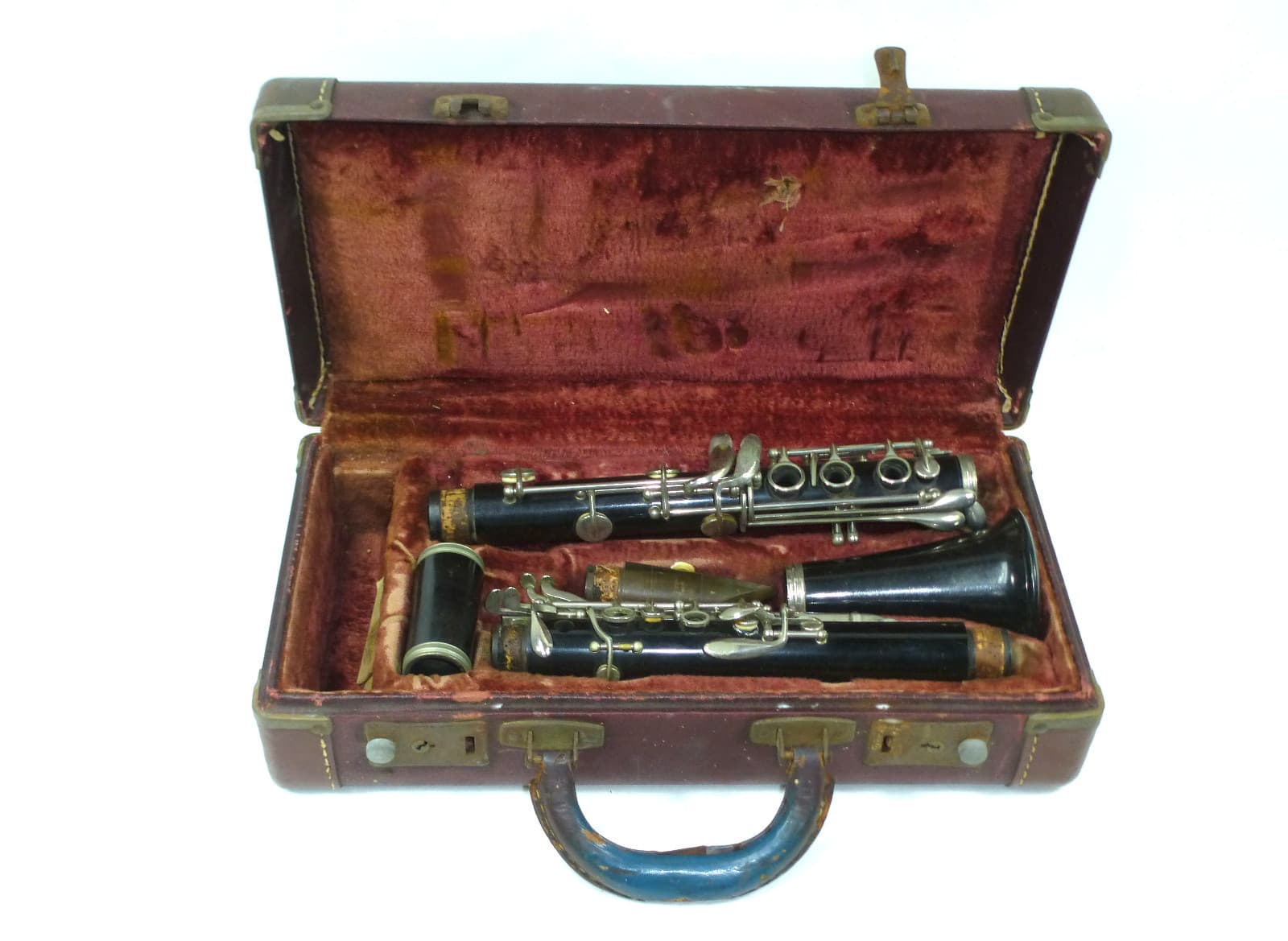 Old Clarinet in Case D. Bonade 3