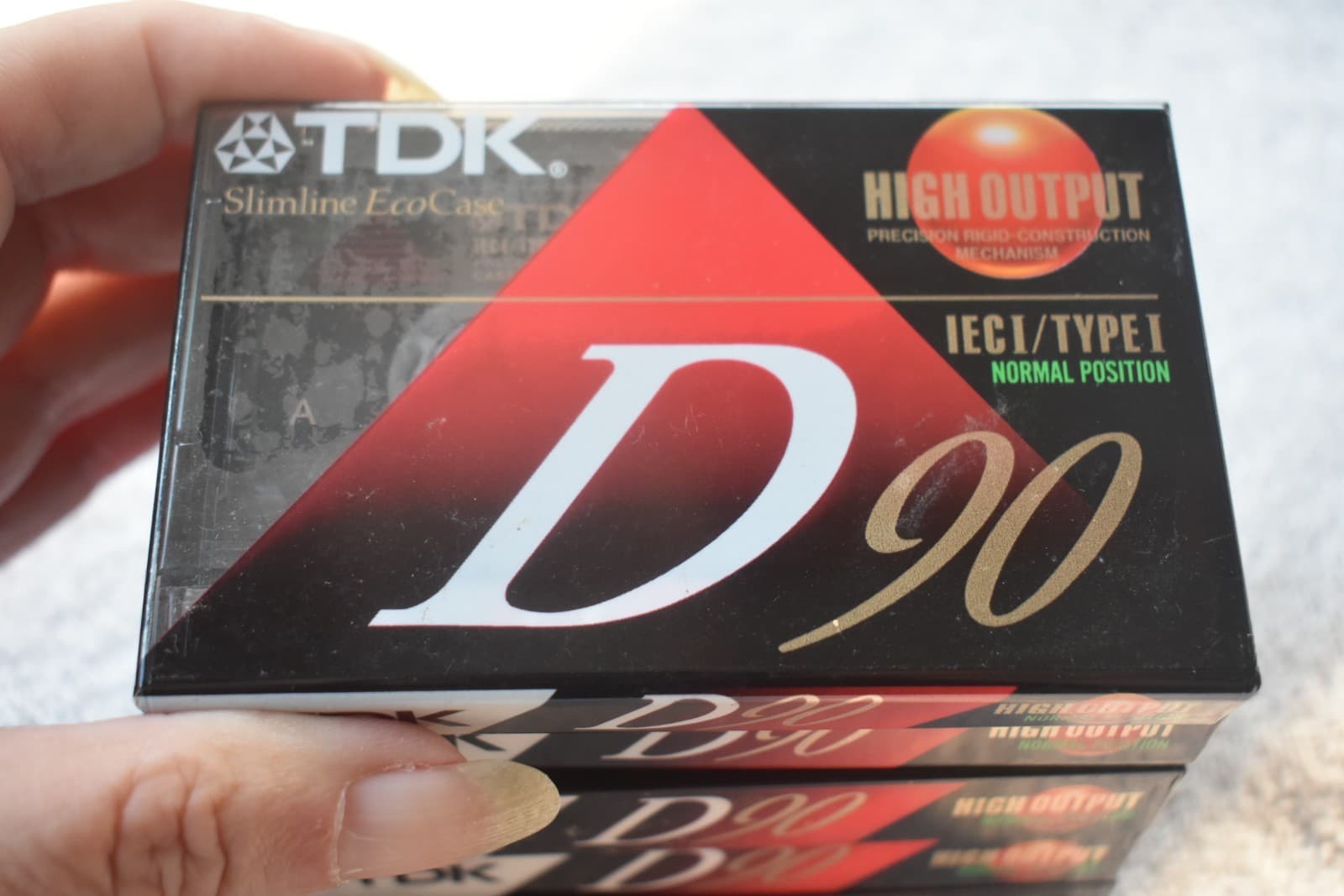 Vintage Lot Of 5 TDK D90 High Output & 7 Superior D90 Blank Audio Cassette Tapes 2