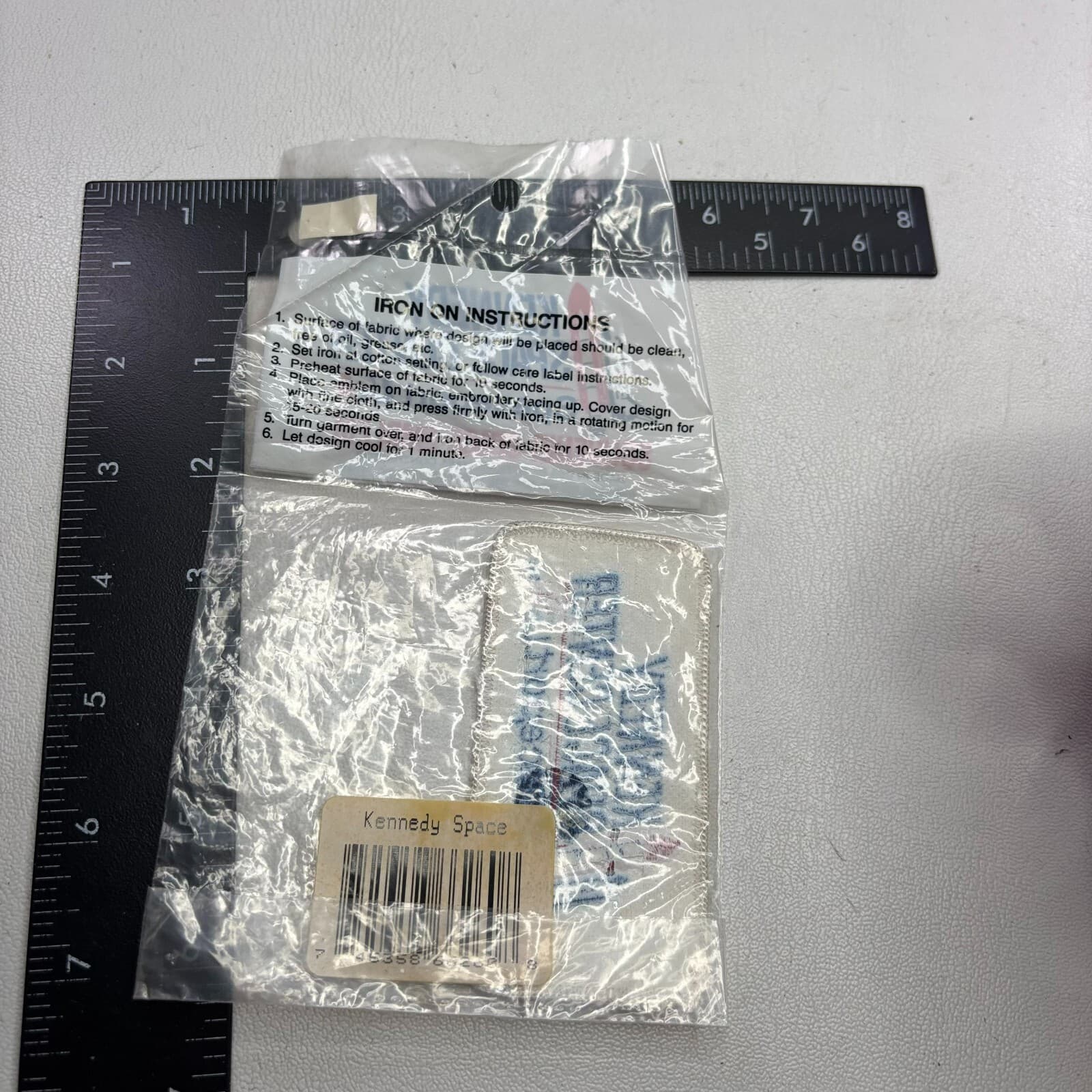 Vtg in Original Package NASA KENNEDY SPACE CENTER SPACEPORTS Patch (Florida)55N2 2