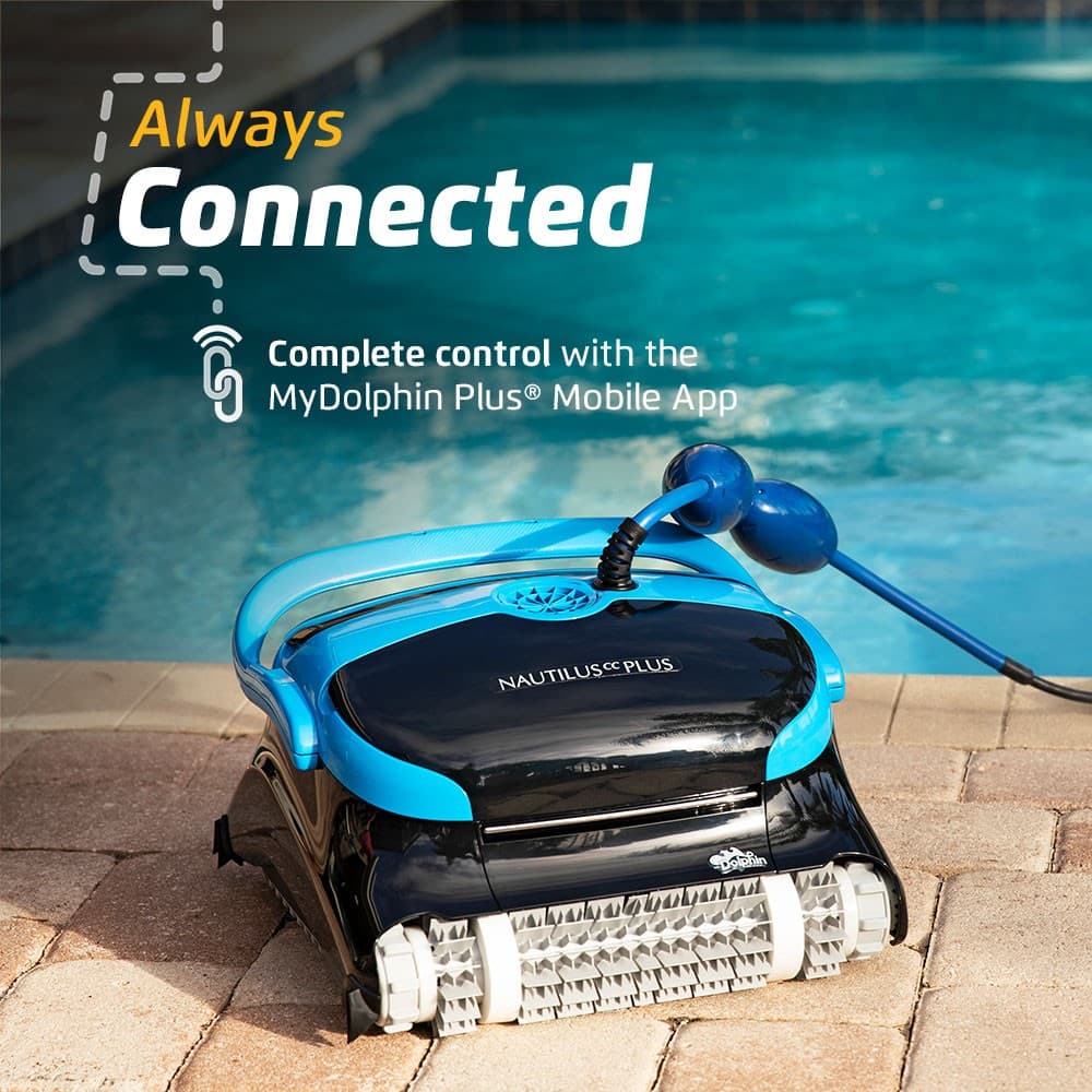 Dolphin Nautilus CC Plus Robotic Pool [Vacuum] Cleaner with Wi-Fi Pool Cleaning 3