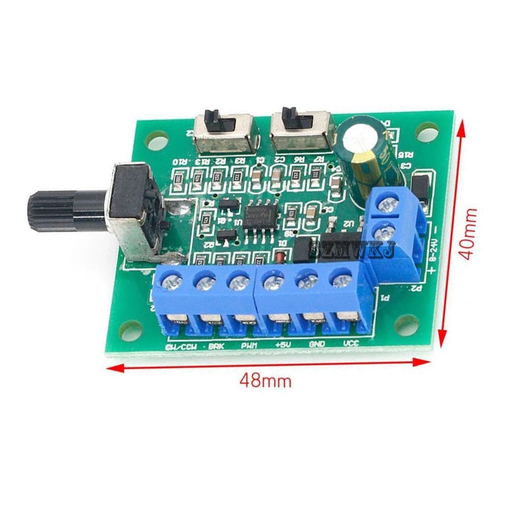 DC 12V/24V Brushless DC Motor Speed Regulator DC 8-26V BLDC PWM Speed Controller 2