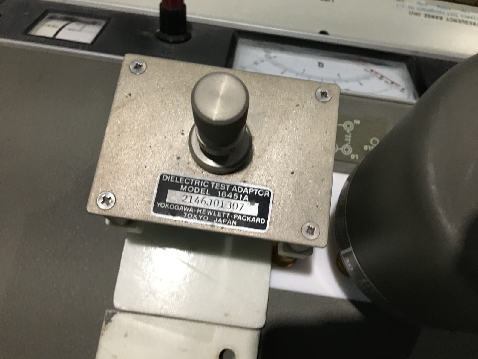 HP 4342A Q-METER 22 kHz to 70 MHz With Test Adapter and User Manual 6