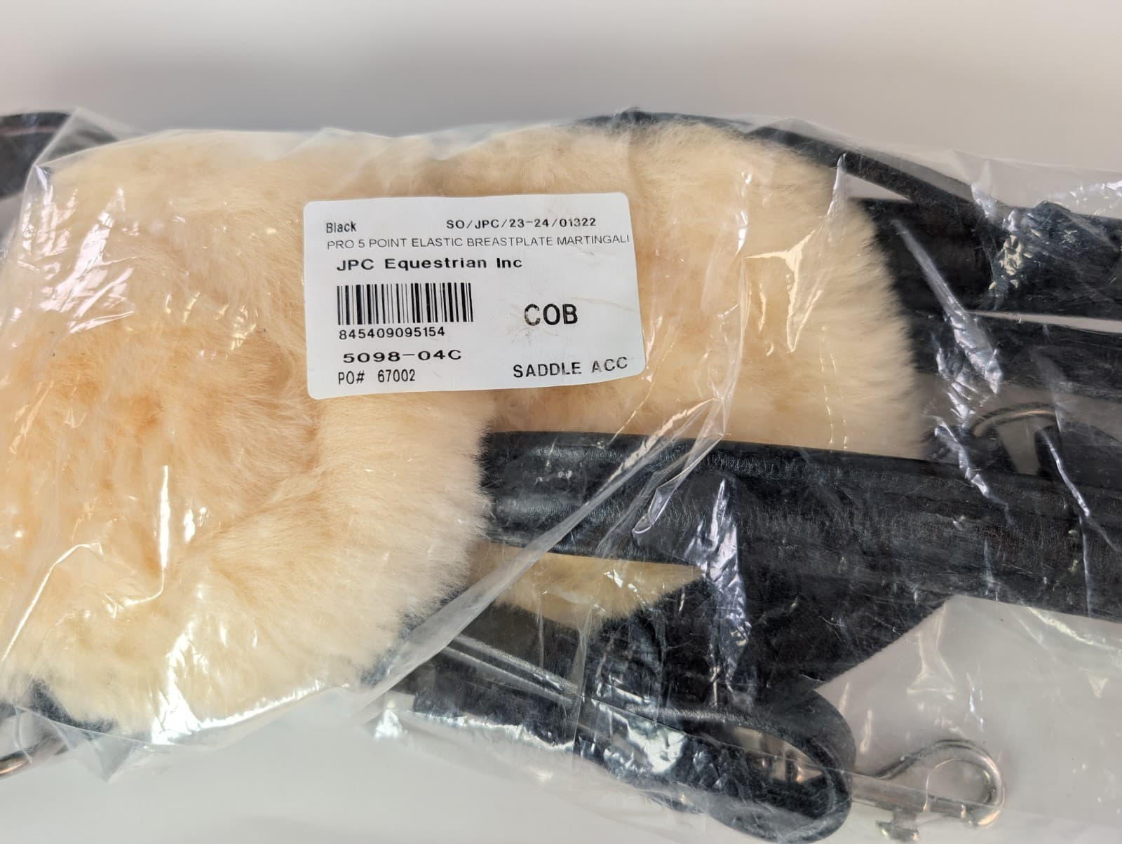 Henri de Rivel Pro 5 Point Elastic Breastplate Martingale w/ Running Attachment 3