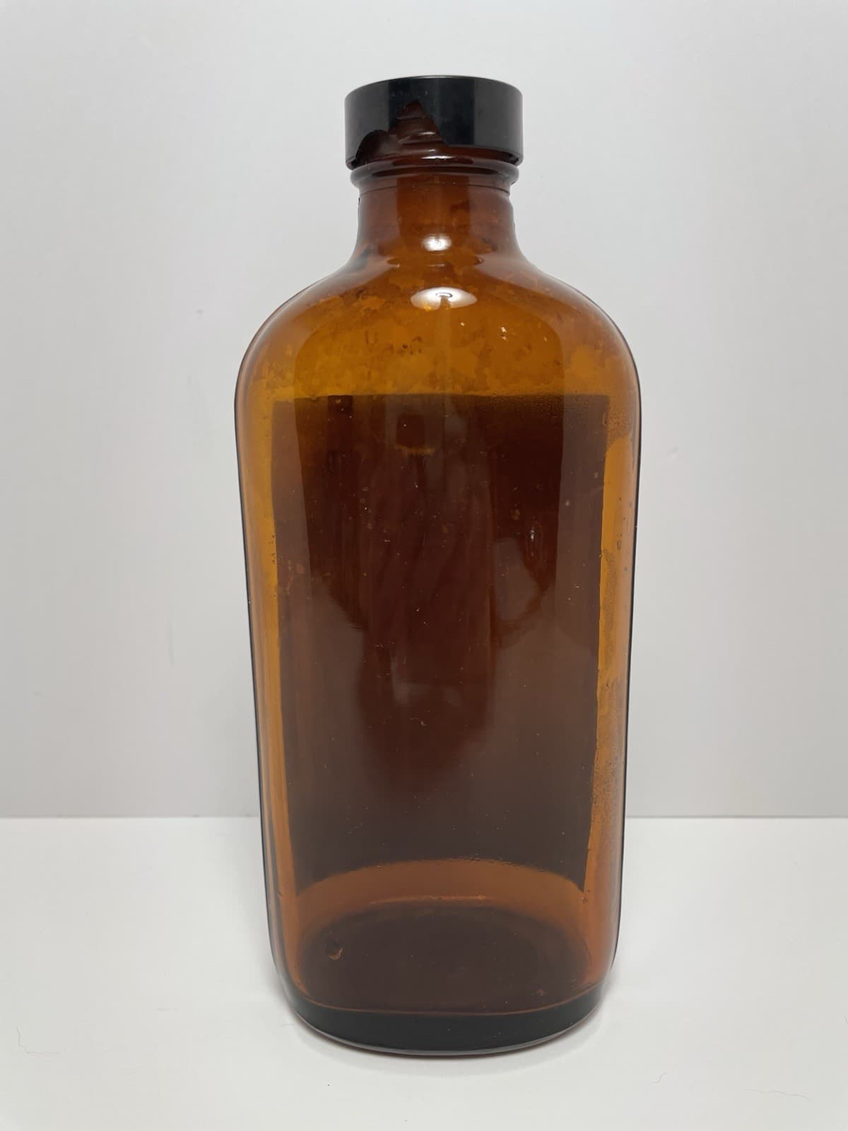 Vintage MAGNESIA, ASAFETIDA and OPIUM, N. F., V Medicine Bottle EMPTY 5