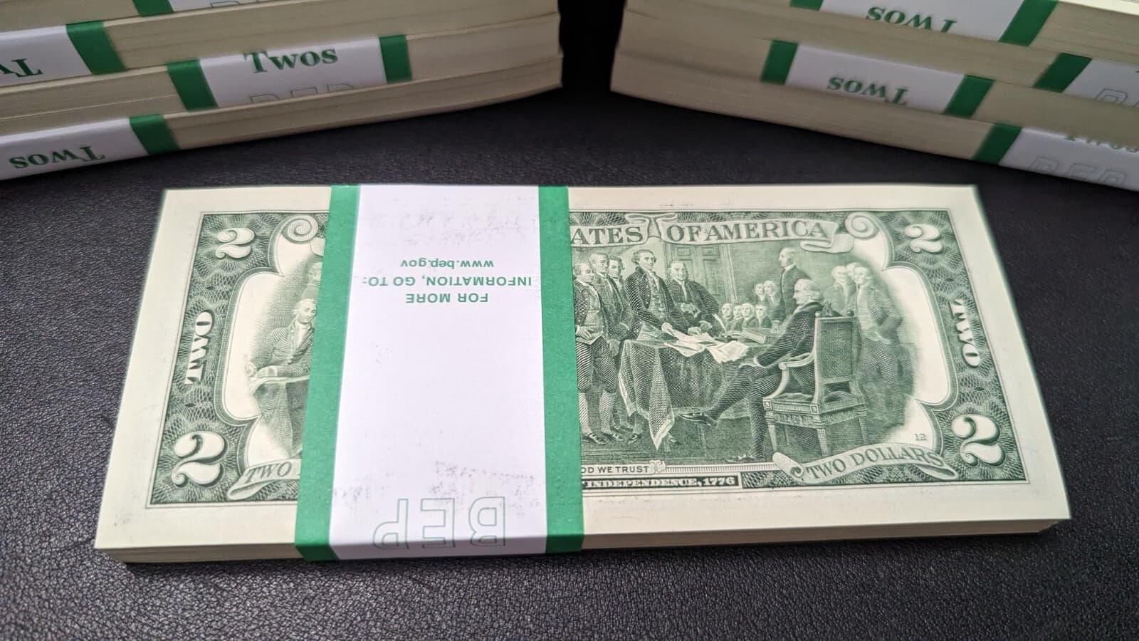 SALE!! - 1000 TWO DOLLAR BILLS-$2-SEALED BEP BRICK UNCIRCULATED SEQUENTIAL- SALE 4