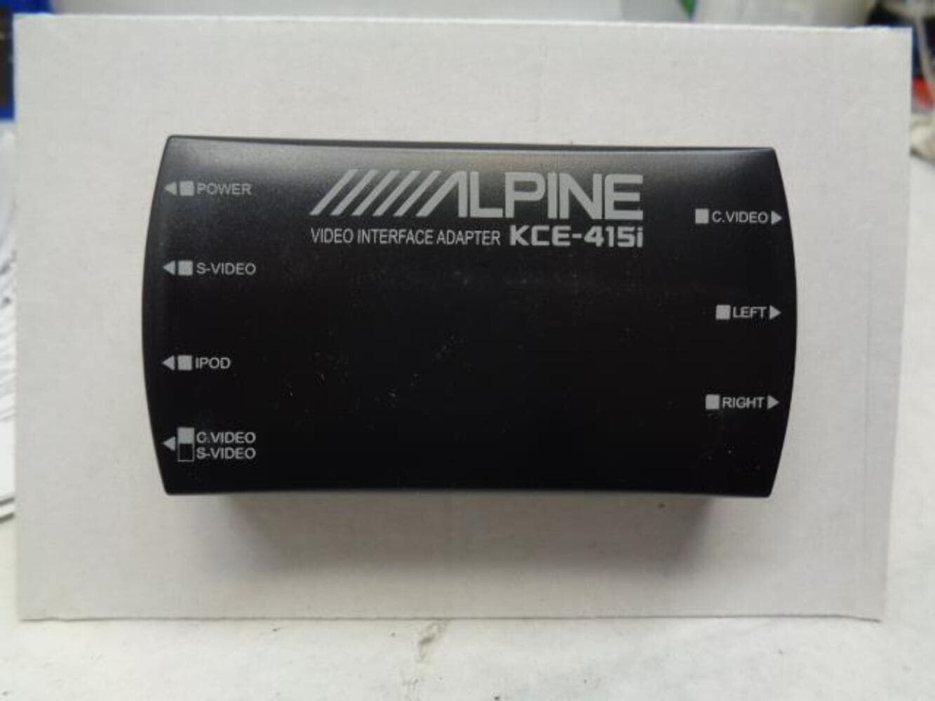 1 BRAND NEW ALPINE VIDEO INTERFACE ADAPTOR FOR IPOD KCE-415I R17T1 2