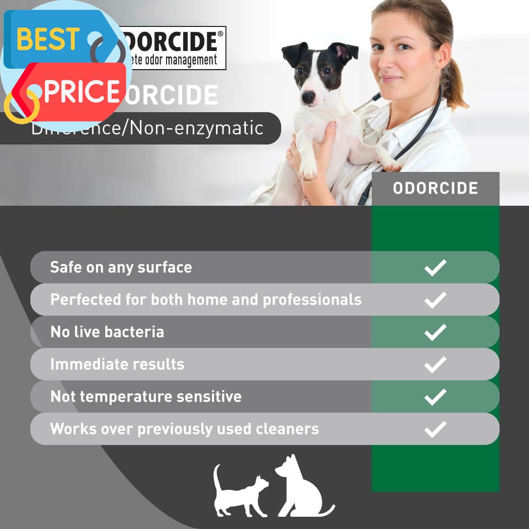 ,  KOE Kennel Odor Eliminator Concentrate, Great for Cages, Runs, Floors & More, 6