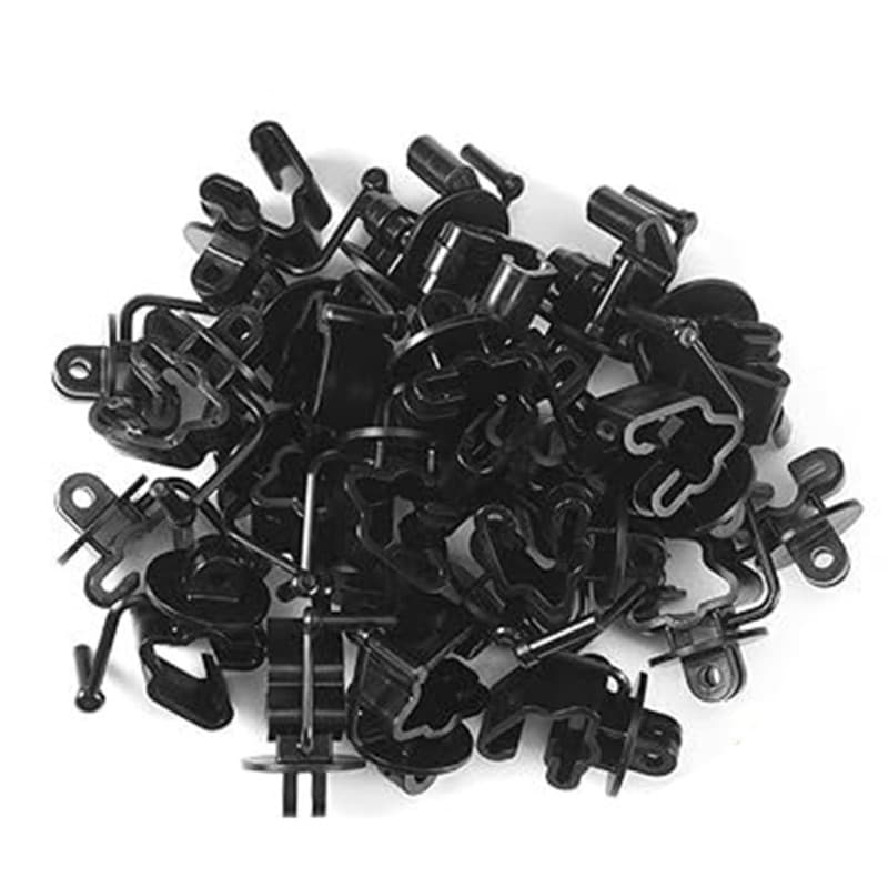 25Pcs T Post Electric Fence Insulators Safety Insulation Clip in Elegant Designs 3