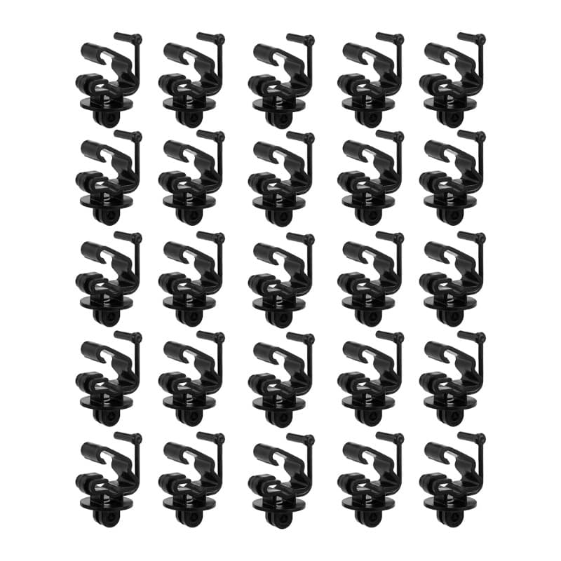 25Pcs T Post Electric Fence Insulators Safety Insulation Clip in Elegant Designs 6