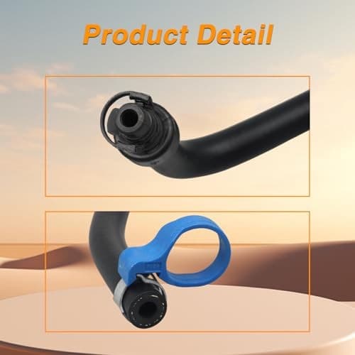 Engine Coolant Hose, Radiator Upper Inlet Coolant Bypass Hose AS13251447 4