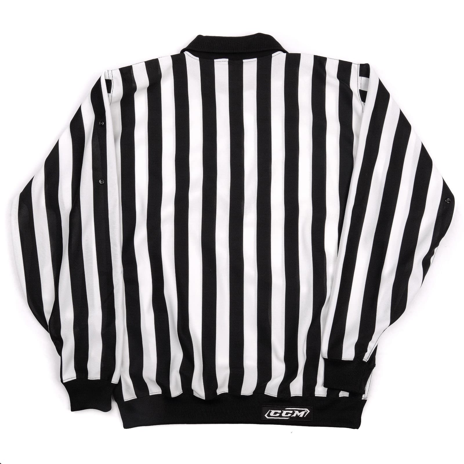 NWT CCM Hockey Senior/Adult Pro 150 Referee Jersey w/ Snaps Size 48 MPRO150S 2