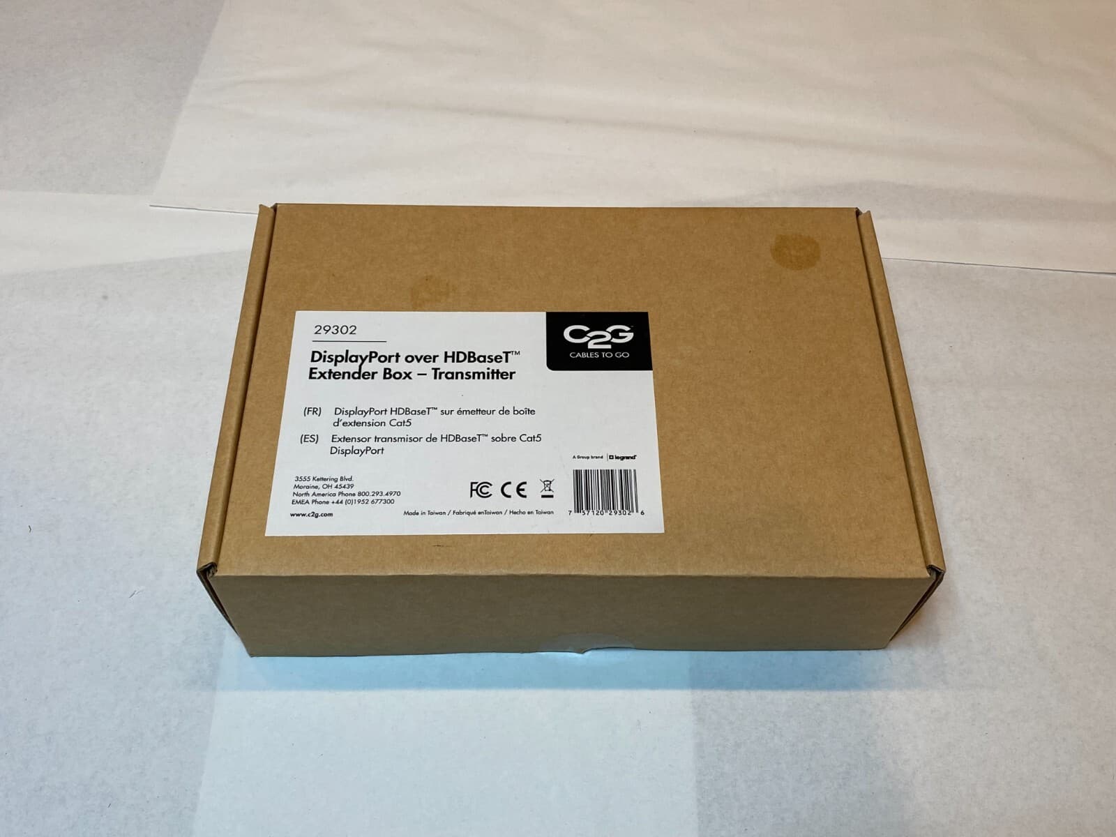 C2G 29302 DisplayPort HDBaseT Extender over Cat Transmitter - Brand New 5