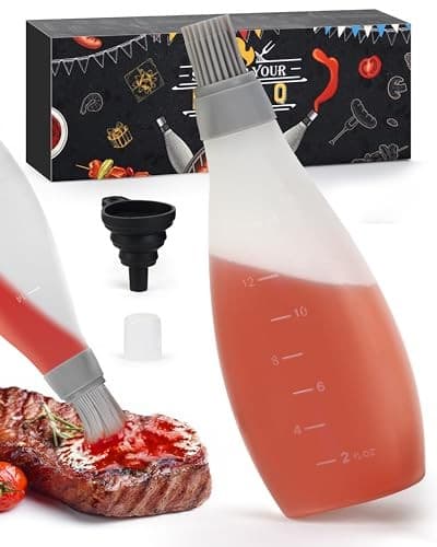 Grilling Gifts for Men Smoker Accessories - Silicone Basting Brush for Black 2