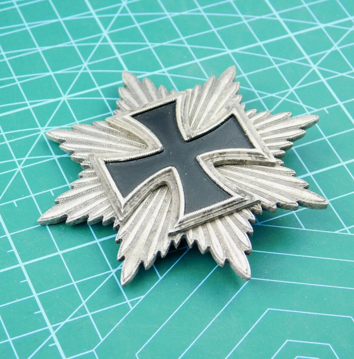 3837 WW1 IMPERIAL GERMANY IRON CROSS STAR BLÜCHESTAR BLÜCHERSTERN MEDAL 2