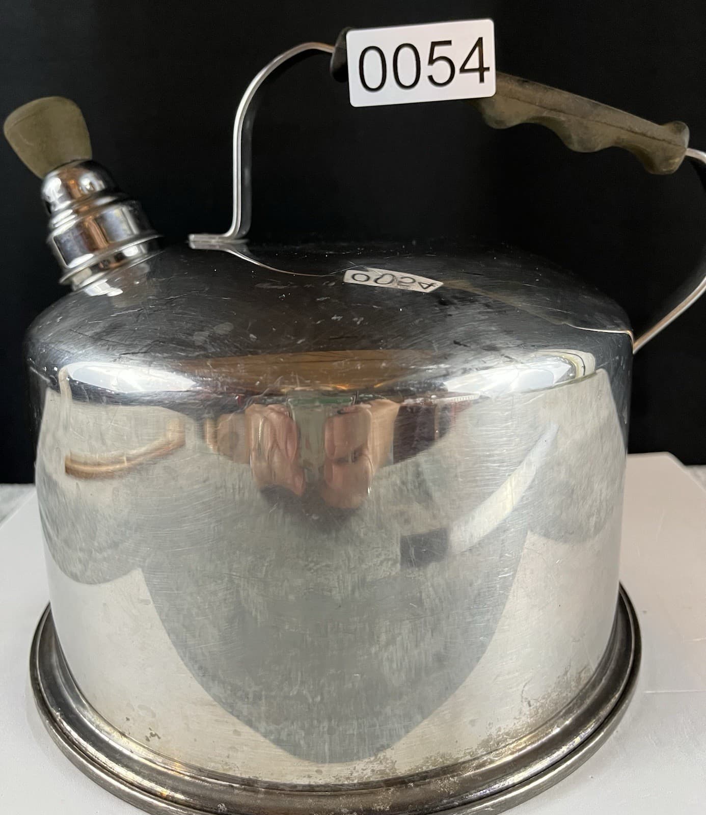 Lifetime 2.5 Qt Stainless Steel Whistling Tea Kettle Vintage Removeable Spout 3