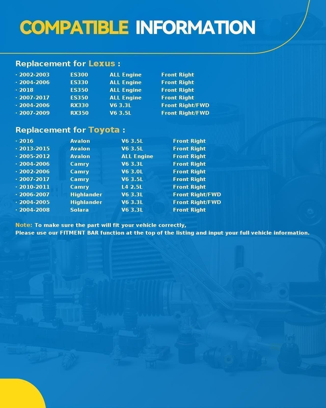 PHILTOP Front Right CV Axle Shaft Assembly for Camry 2002-2017, ES350 2007-20... 2