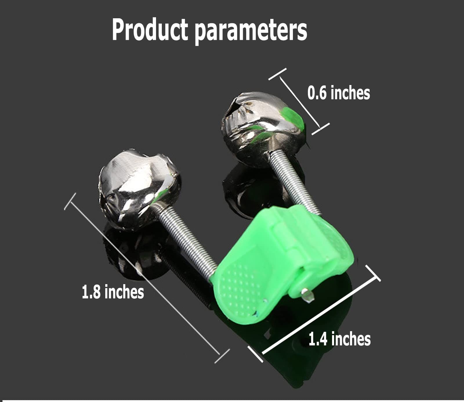 20 Pcs Fishing Bells for Rods Comes with 20 Fishing Glow Sticks Fishing Bite ... 6