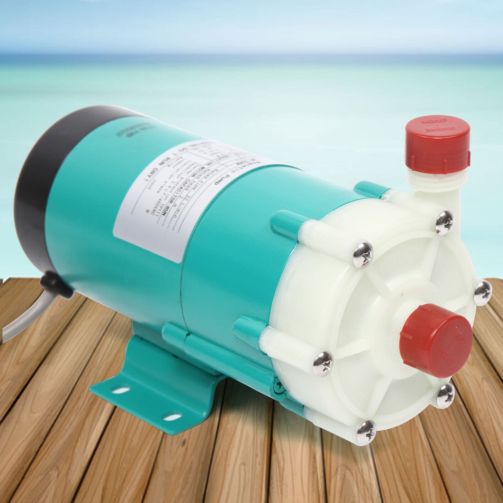 MP-20R Magnetic Drive Industrial Chemical Circulation Water Pump 27L/min 110V 2