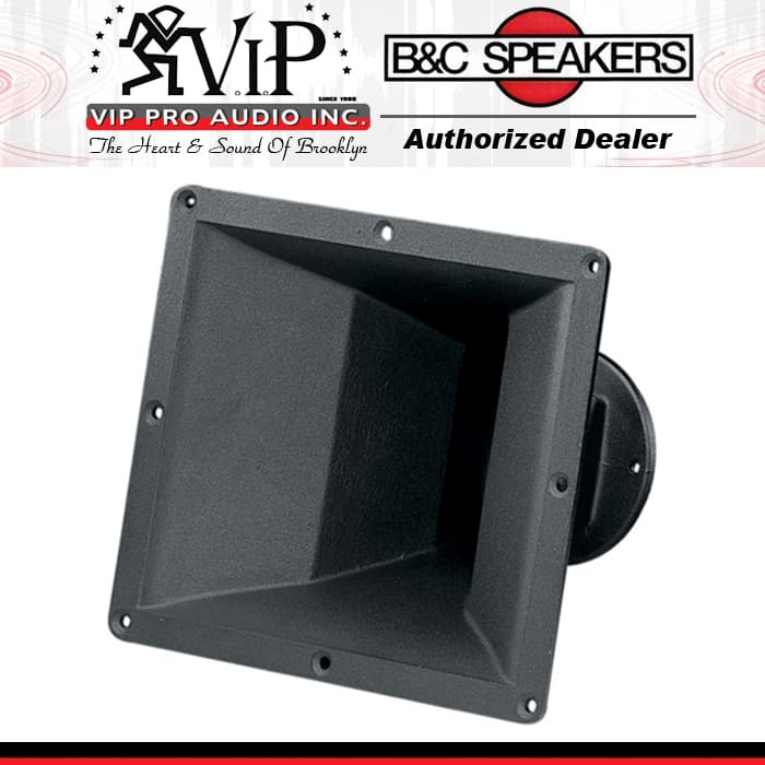 B&C ME60 2" Constant Directivity Cast Aluminum Horn 60x40 4-Bolt 800Hz 2"Flare 4