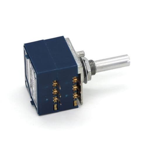 1pcs - ALPS RK27 250KA Volume Dual Potentiometer Round - JAPAN - RK27 5