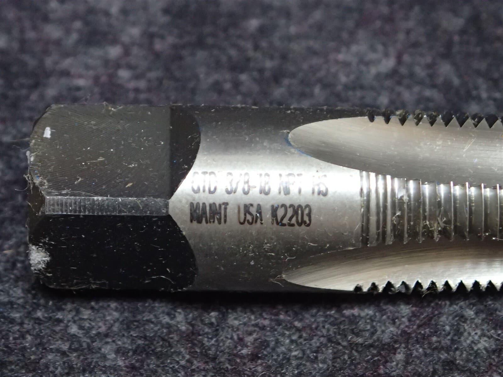 (1-Tap) 385398 GTD 1/4-18 NPT HSS Maintenance Tap (BN185) 6