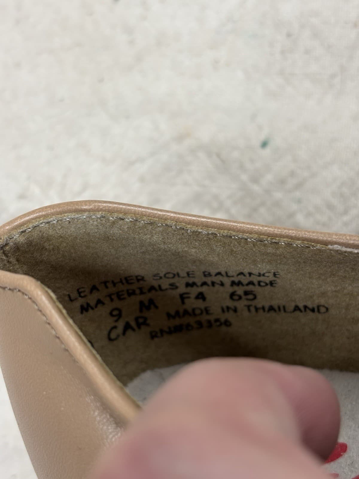 Capezio Dance Nude Camel Leather Tstrap High Heel Shoes, Pumps Women's Size 9 M 5