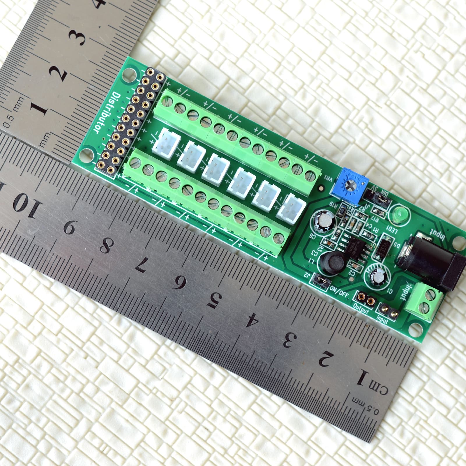 1 x power distribution board self adapt distributor HO N O LED street light hub 6