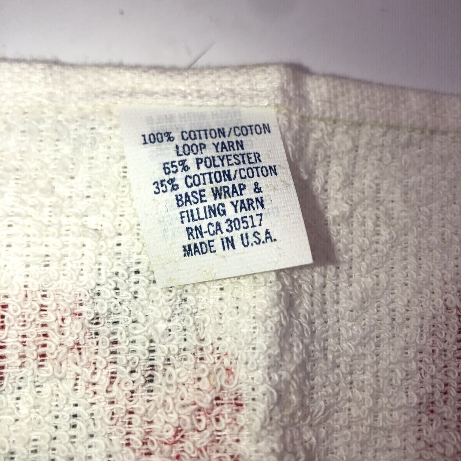 Vintage 18” x 10.5” Novelty Bingo Crying Towel - Made In USA - Free Shipping 5