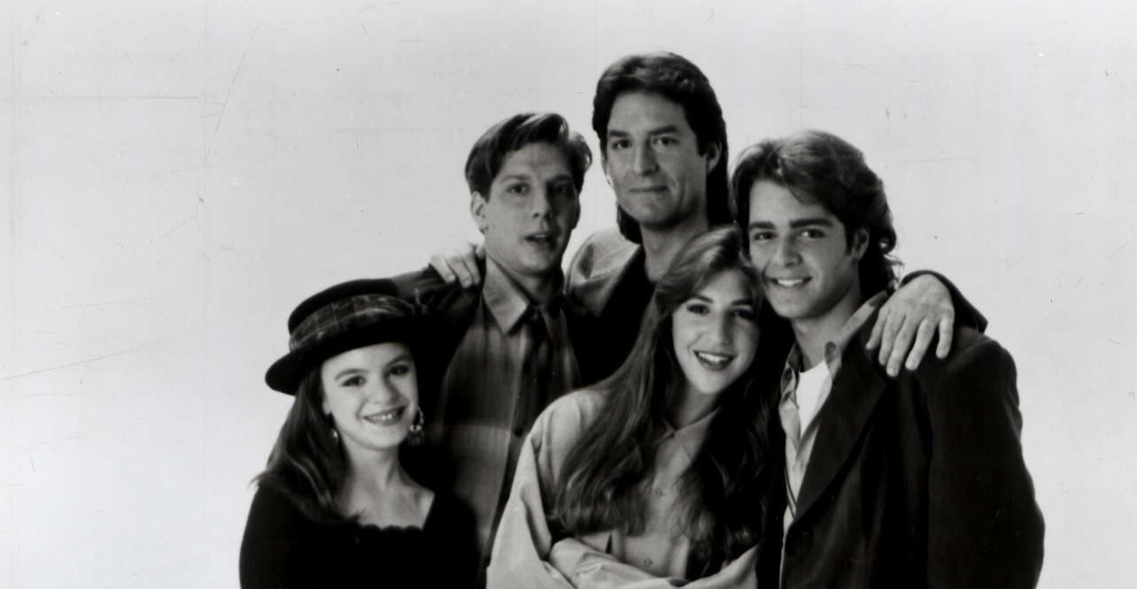 8 x 10 press photo NBC tv BLOSSOM  cast MAYIM BIALIK, JENNA VON OY, TED WASS + 2