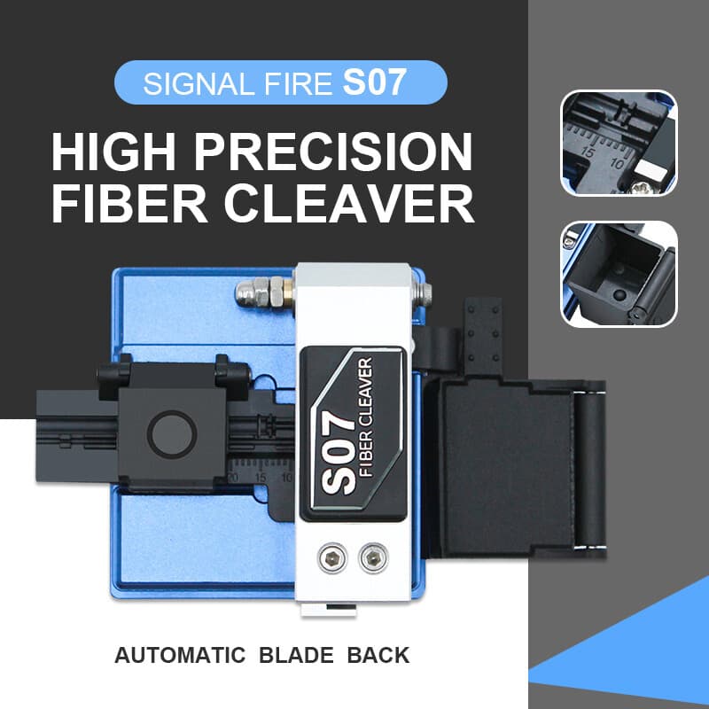S07 Optical Fiber Cleaver High Precision Fiber Cutter Optical Fiber Cutting Tool 3