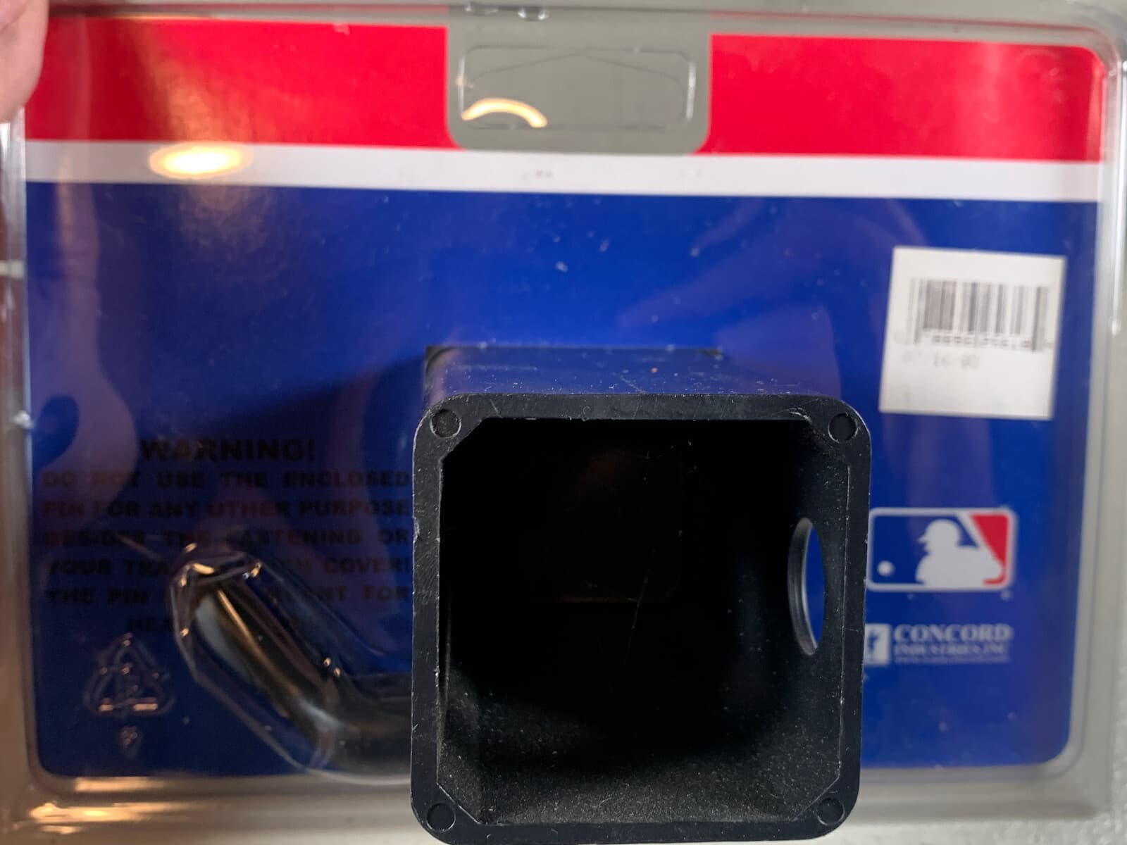 New York Mets Trailer Hitch Cover 2" Receiver ABS Plastic MLB Concord Industries 3