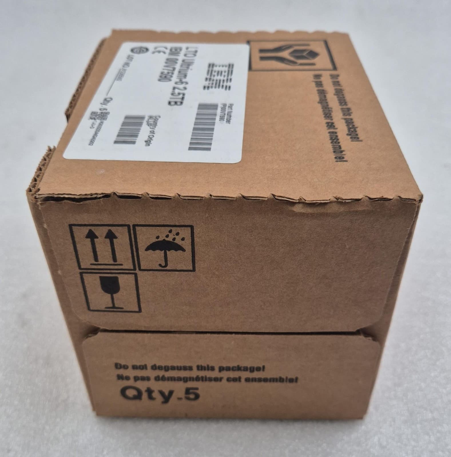 [LOT 5] *NEW* IBM LTO Ultrium-6 2.5TB 00V7590 TAPE CARTRIDGE DATA STORAGE BACKUP 3