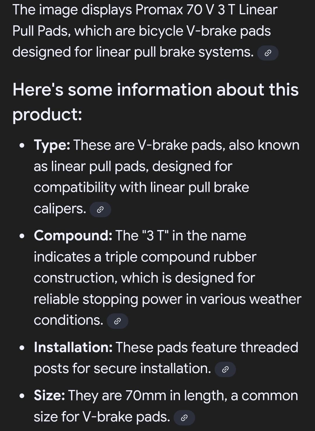 Promax En235WA V BRAKE FOR LINEAR 3